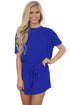 Sexy Blue Dolman Romper